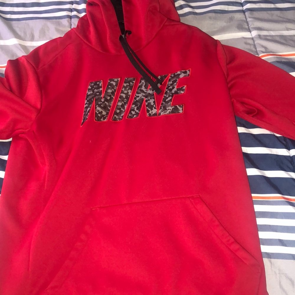 Nike hoodie.